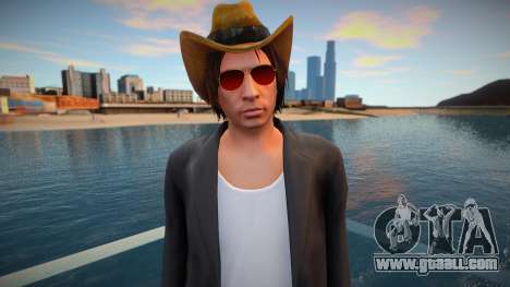 Dude in a cowboy hat from GTA Online for GTA San Andreas