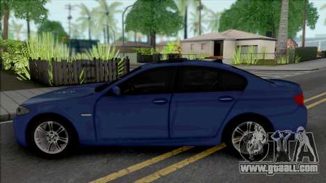 BMW 520d F10 M Sport 2011 for GTA San Andreas