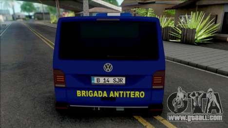 Volkswagen Transporter SRI Brigada AntiTero for GTA San Andreas
