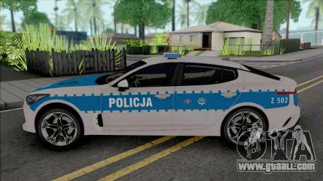 Kia Stinger GT Policja WRD KSP for GTA San Andreas