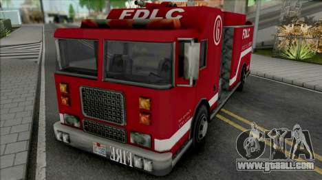 Firetruck from GTA LCS for GTA San Andreas