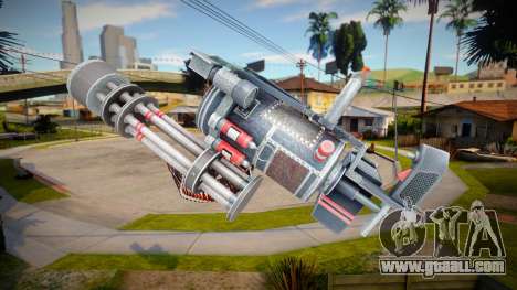 Minigun - Dead Rising 4 for GTA San Andreas
