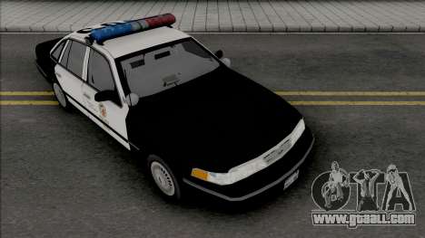 Ford Crown Victoria 1995 CVPI LAPD v2 for GTA San Andreas