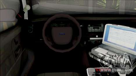 Ford Crown Victoria 2000 CVPI LAPD v2 for GTA San Andreas