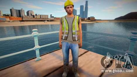 GTA Online Skin Construction Workers v1 for GTA San Andreas
