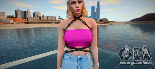 GTA Online Skin Ramdon Rubia 9 Fashion Casual