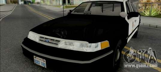 Ford Crown Victoria 1995 CVPI LAPD