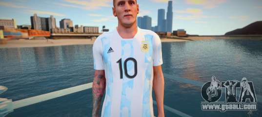 Lionel Messi Argentina T-Shirt 2021
