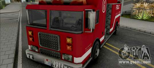 Firetruck from GTA LCS