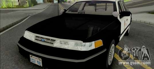 Ford Crown Victoria 1997 CVPI LAPD