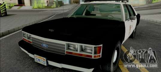 Ford LTD Crown Victoria 1991 LAPD