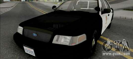 Ford Crown Victoria 2011 CVPI LAPD