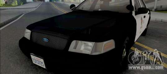 Ford Crown Victoria 2007 CVPI LAPD GND