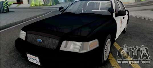 Ford Crown Victoria 2000 CVPI LAPD v2