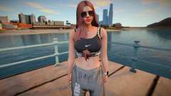 GTA Online Skin Ramdon Female 9 Fashion v2 for GTA San Andreas