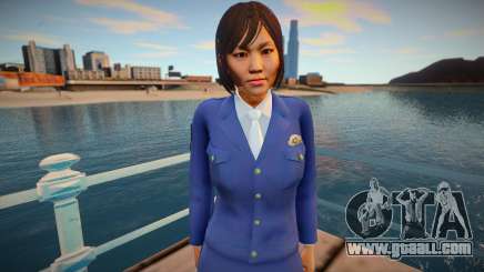 Police Woman Japan for GTA San Andreas