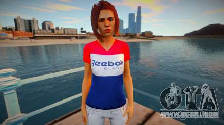 Girl in Reebok jacket for GTA San Andreas