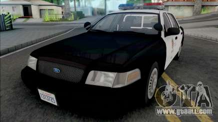 Ford Crown Victoria 2000 CVPI LAPD v2 for GTA San Andreas