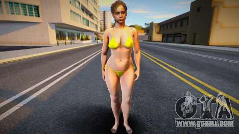 Curvy Claire Bikini (good model) for GTA San Andreas