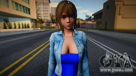 Misaki Casual v4 (good model) for GTA San Andreas