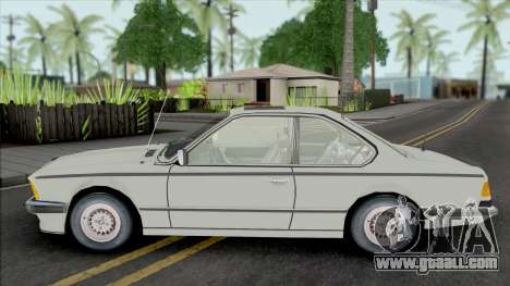 BMW M6 E24 White for GTA San Andreas