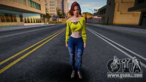 Tina Armstrong Casual v5 (good skin) for GTA San Andreas