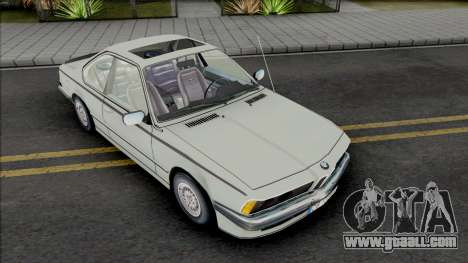 BMW M6 E24 White for GTA San Andreas