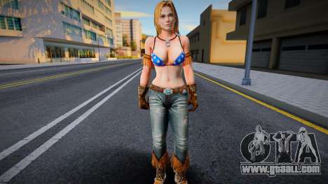 Dead Or Alive 5 - Tina Armstrong (Costume 1) 5 for GTA San Andreas
