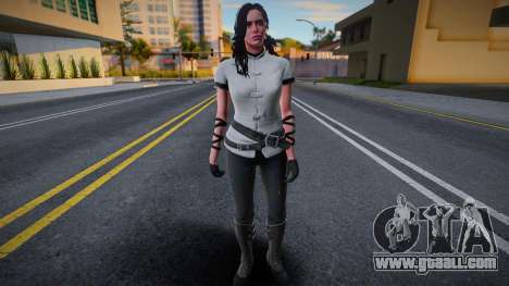 Female from Witcher 3 - Casual for GTA San Andreas