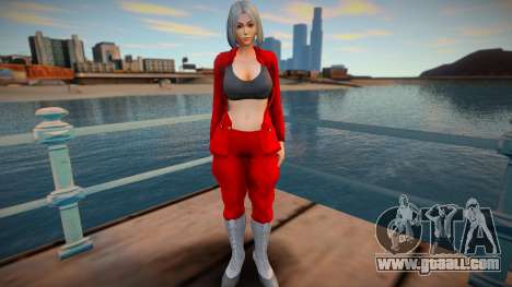 KOF Soldier Girl Different 6 - Red 7 for GTA San Andreas