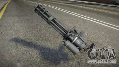 Quality Minigun for GTA San Andreas
