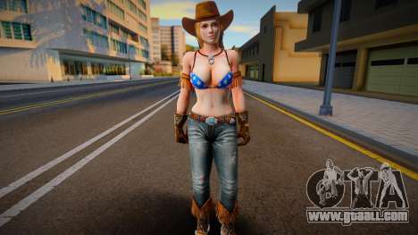 Dead Or Alive 5 - Tina Armstrong (Costume 1) 2 for GTA San Andreas