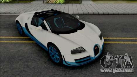 Bugatti Veyron Grand Sport Vitesse 2012 for GTA San Andreas