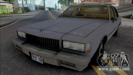 Chevrolet Caprice 1989 LAPD Unmarked for GTA San Andreas