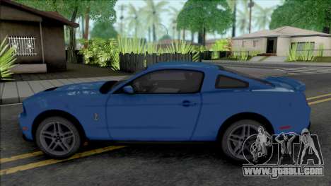 Ford Mustang Shelby GT500 2010 for GTA San Andreas
