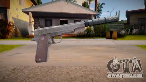 Colt M1911 with silenced for GTA San Andreas