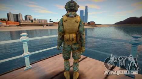 Call Of Duty Modern Warfare - Woodland Marines 9 for GTA San Andreas