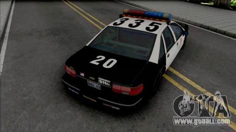 Chevrolet Caprice 1993 LAPD for GTA San Andreas