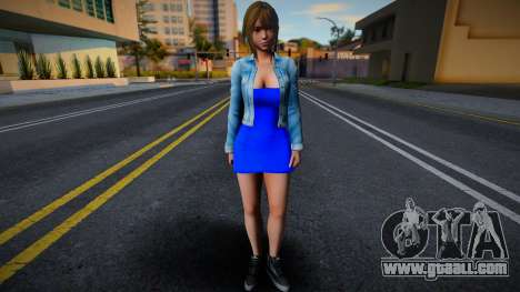 Misaki Casual v4 (good model) for GTA San Andreas