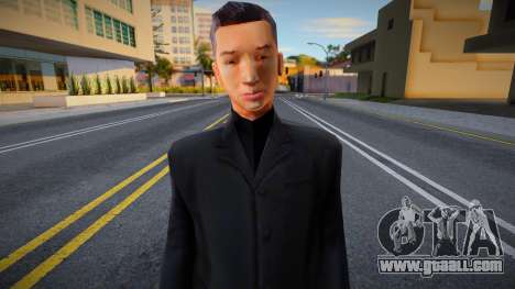 Woozie In Without Glasses Skin for GTA San Andreas
