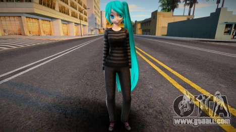 PDFT Hatsune Miku Cute outfit for GTA San Andreas