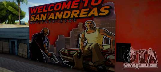 Mural - Welcome to San Andreas