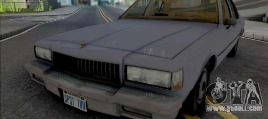 Chevrolet Caprice 1989 LAPD Unmarked