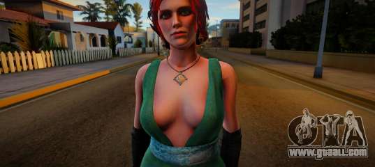 Tress Long Green Dress 1