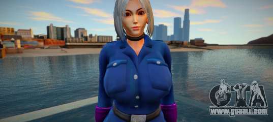 KOF Soldier Girl Different - Blue 3