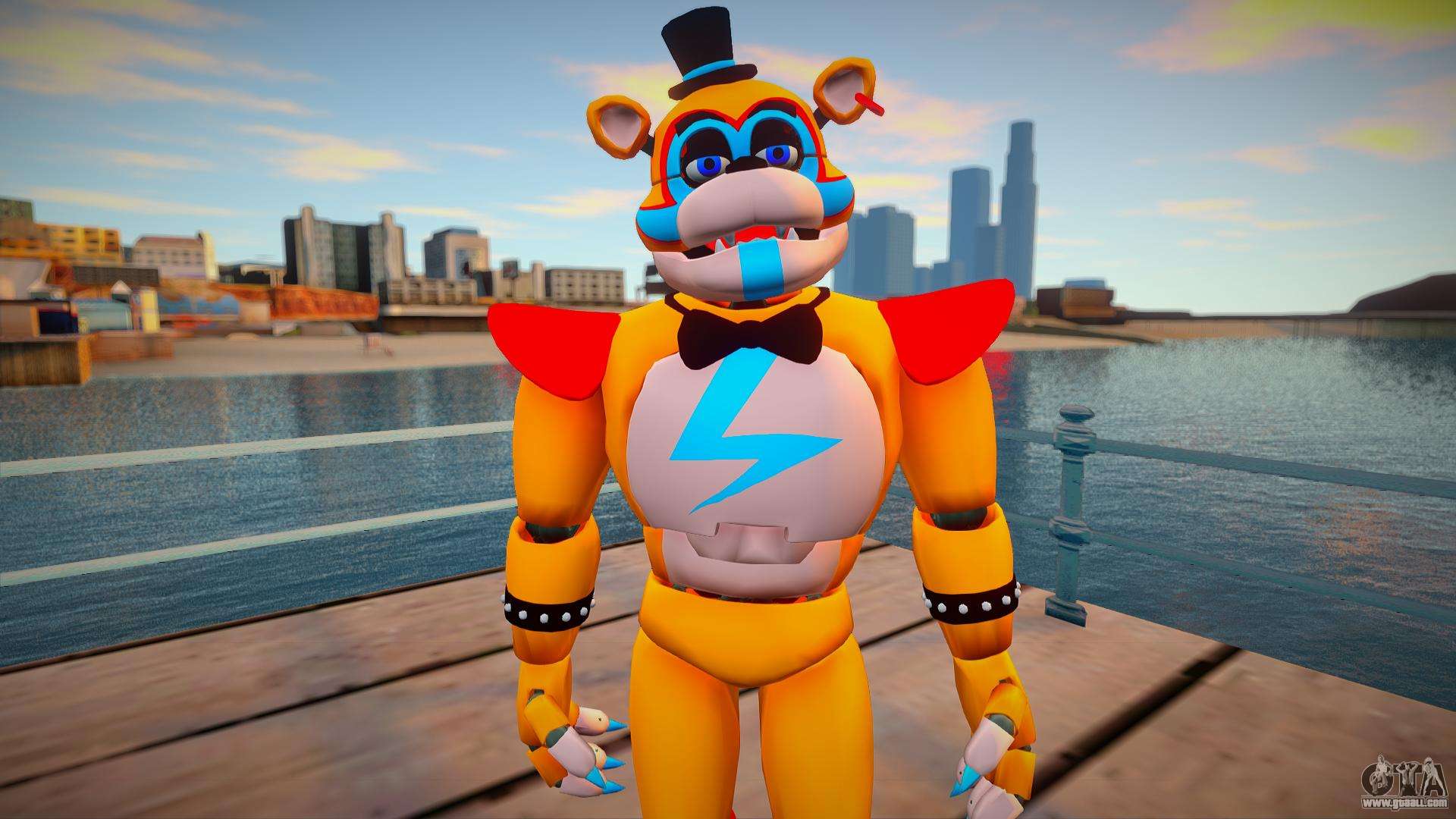 GTA San Andreas Five Nights at Freddy's 1 Skin Pack Mod