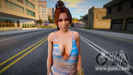 Mai Shiranui Fashion Casual v15 for GTA San Andreas