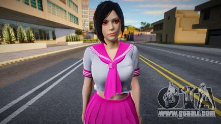 Ada Wong Sailor School for GTA San Andreas