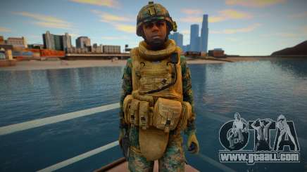 Call Of Duty Modern Warfare - Woodland Marines 4 for GTA San Andreas