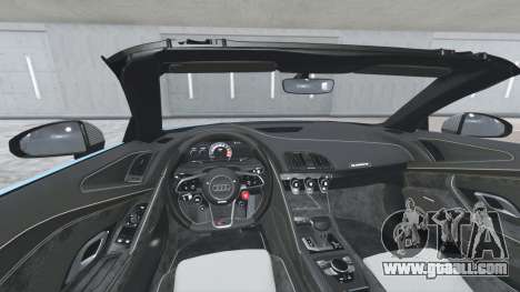 Audi R8 V10 Spyder 2019〡add-on